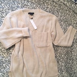 NWT oversized shaker sweater